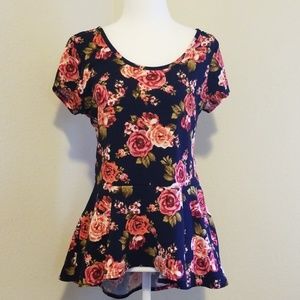 Peplum top